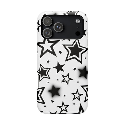 White Stardust iPhone Case