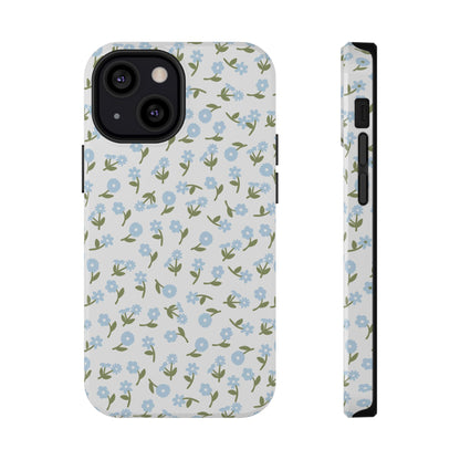 Blue Bloom iPhone Case