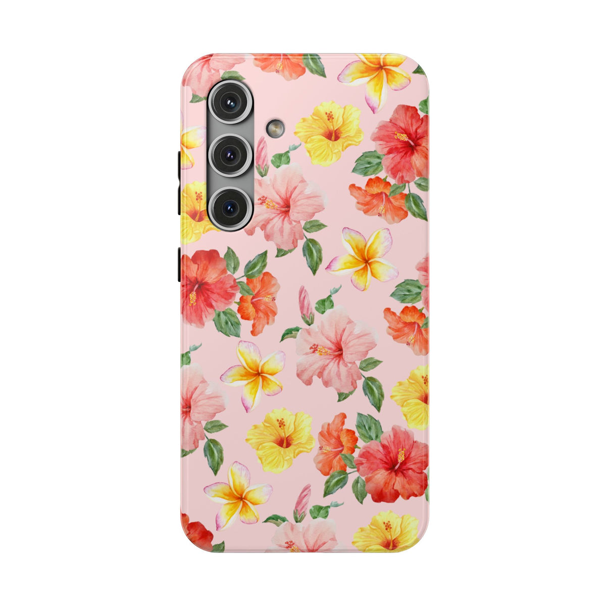 Pink Hibiscus Bloom Samsung Case