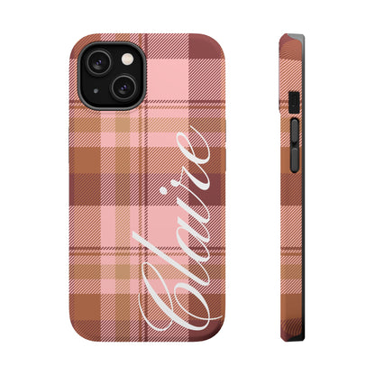 Custom Honey Plaid iPhone Case