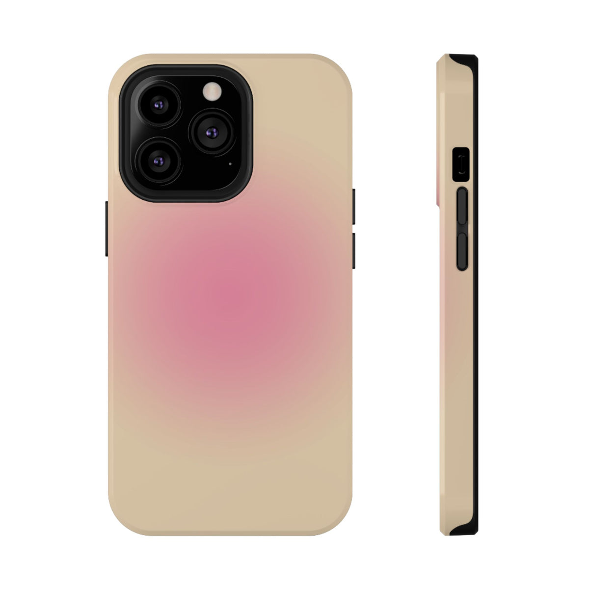Pink & Yellow Aura iPhone Case from Stella Cases