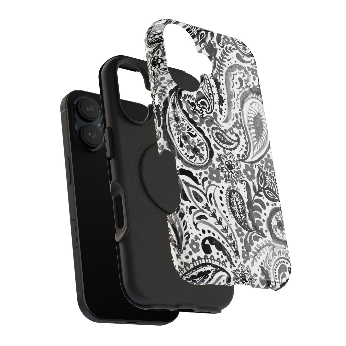 Ink Paisley iPhone Case