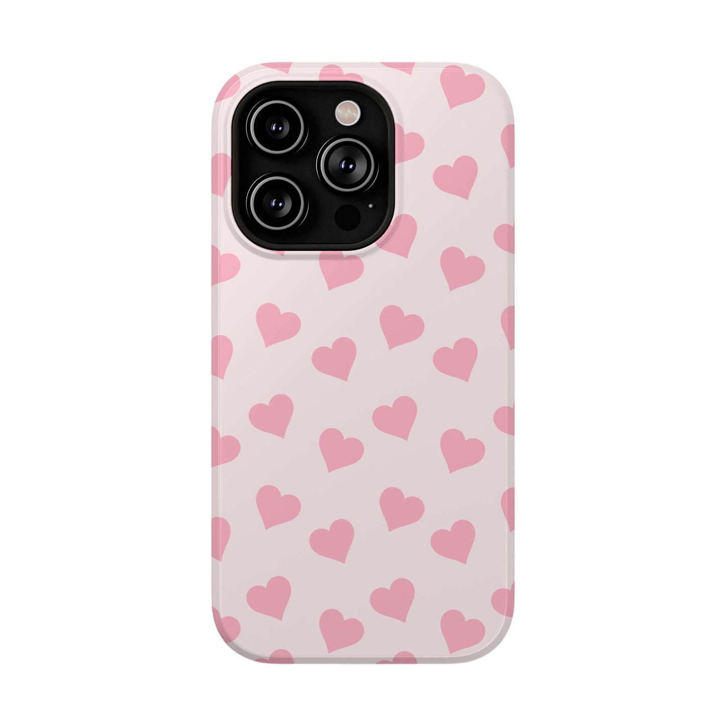 Pink Heart Mania iPhone Case