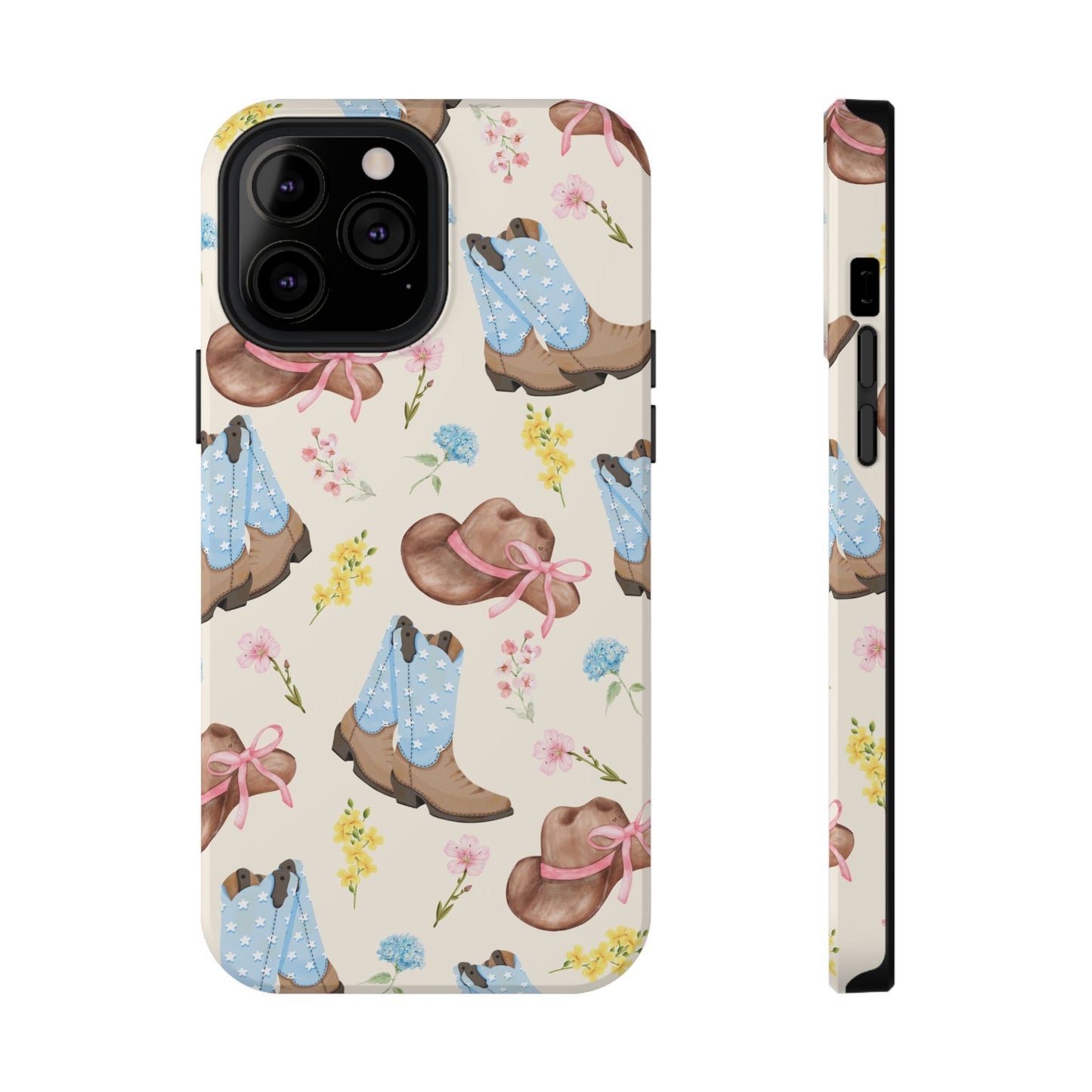 Floral Cowgirl iPhone Case
