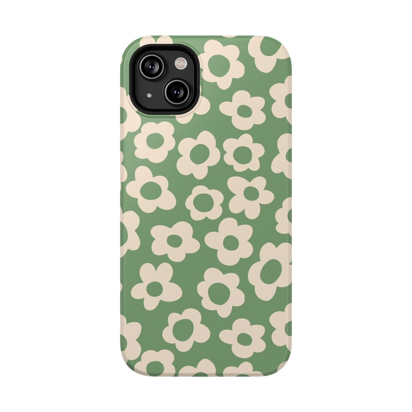 Green Las Flores iPhone Case