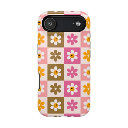 Smiley Flowers iPhone Case