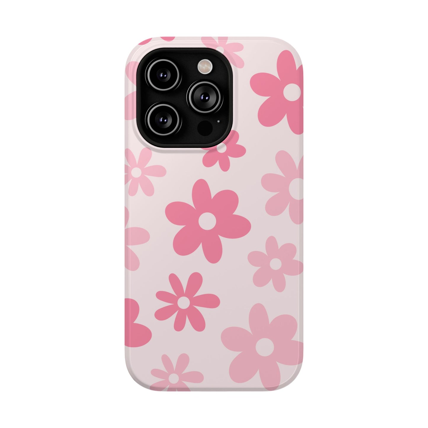 Pink Flower Power iPhone Case