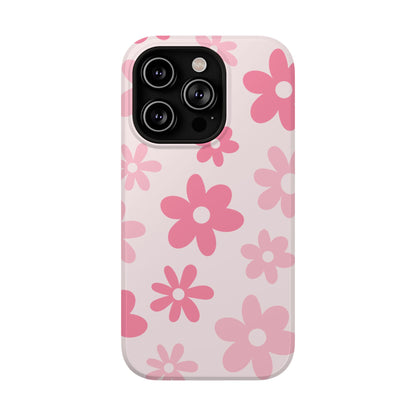 Pink Flower Power iPhone Case
