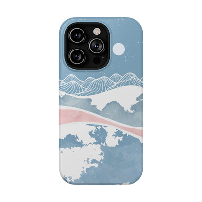 Blue Winter Night iPhone Case