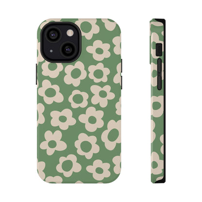Green Las Flores iPhone Case
