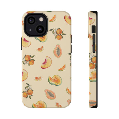 Vintage Peaches iPhone Case