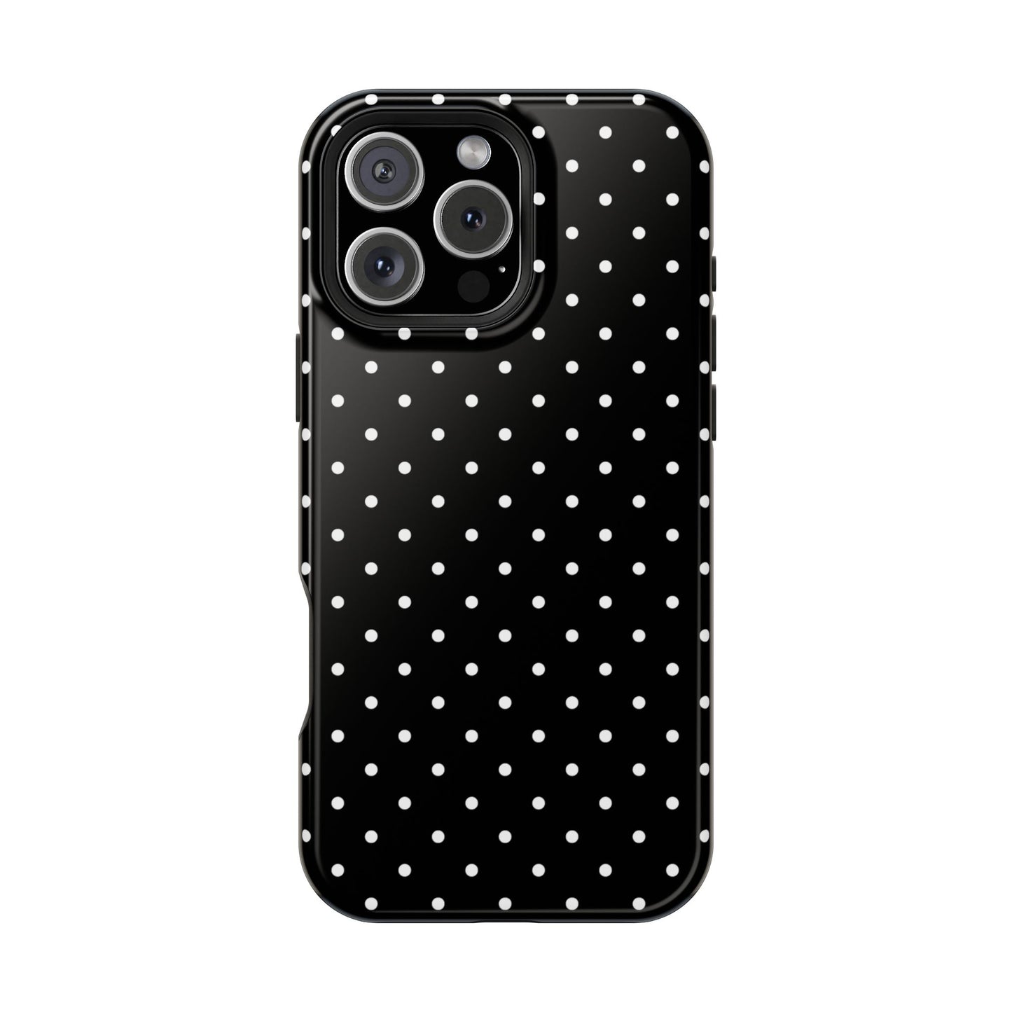 White Mini Dots iPhone Case