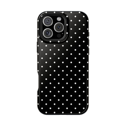 White Mini Dots iPhone Case