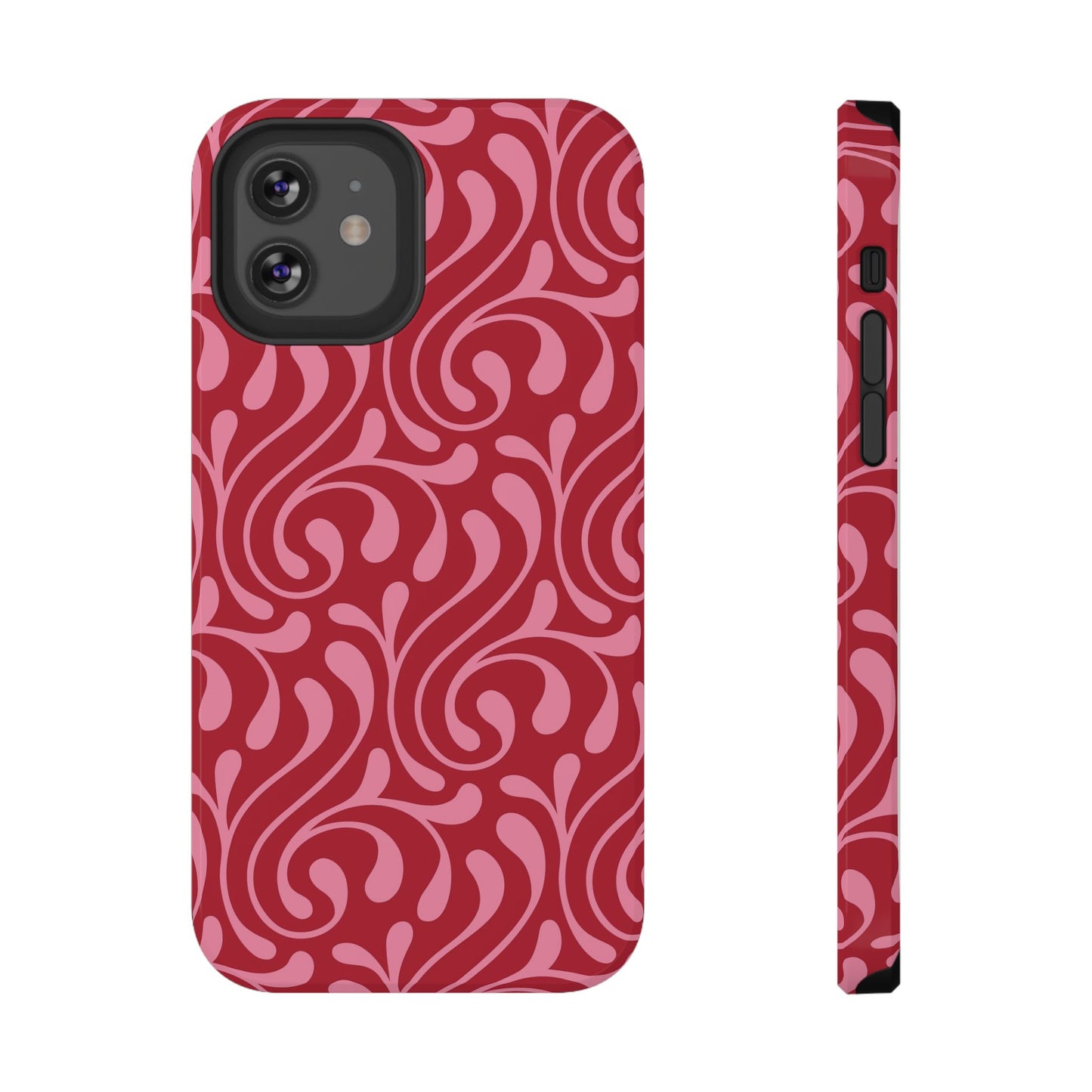 Cherry Paisley iPhone Case