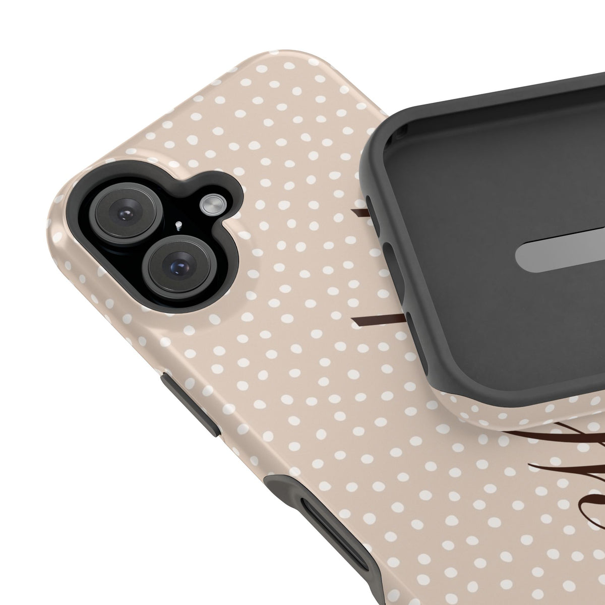 Custom Vanilla Dots iPhone Case