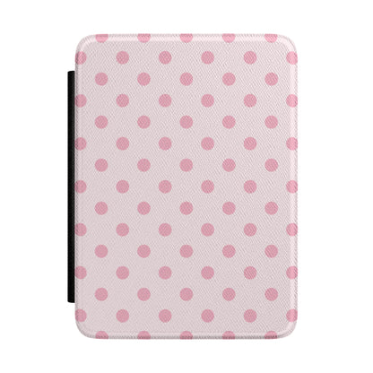 Pink Sprinkles Polka Dots Kindle Case