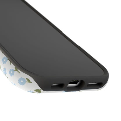 Blue Bloom iPhone Case