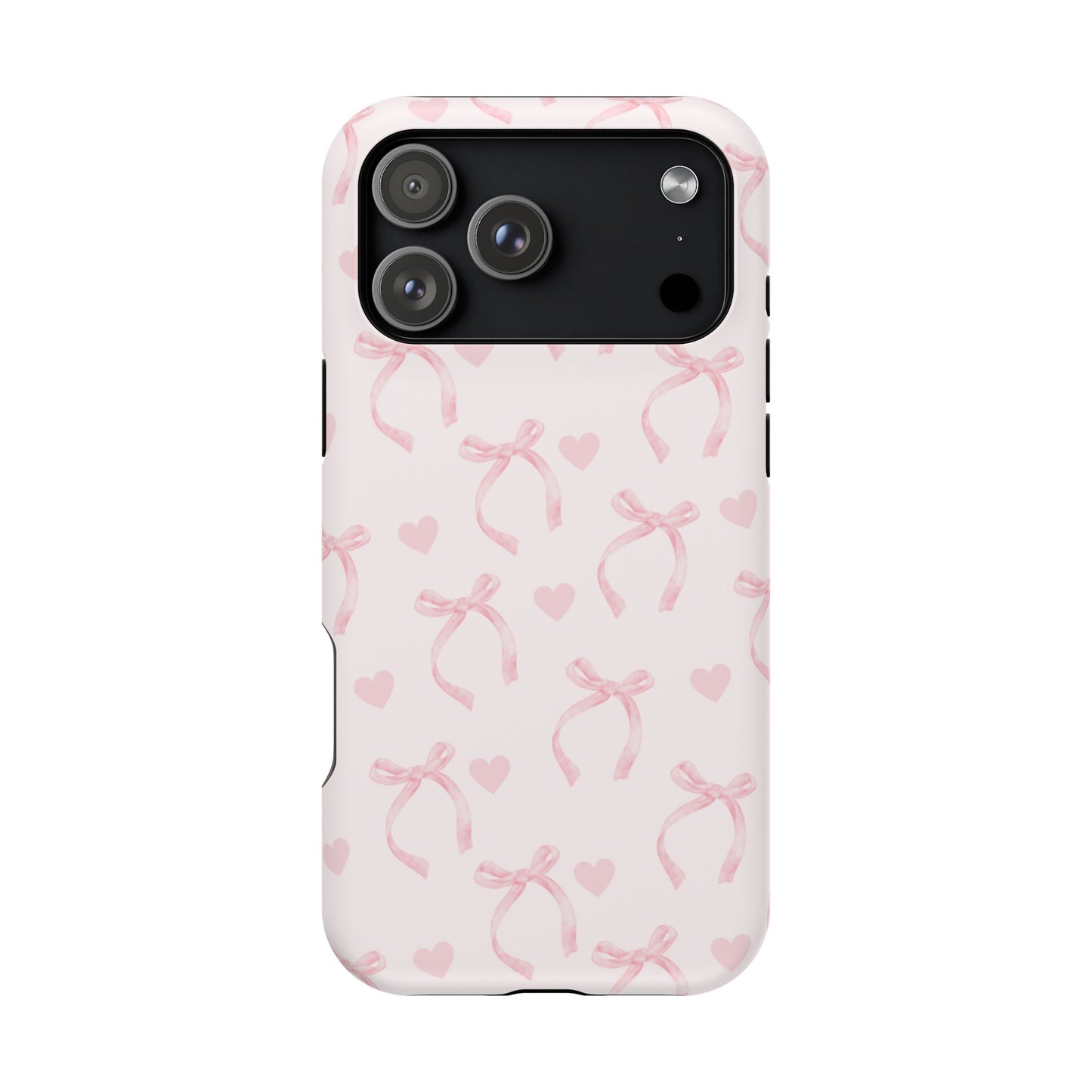 Coquette Pink Bows iPhone Case