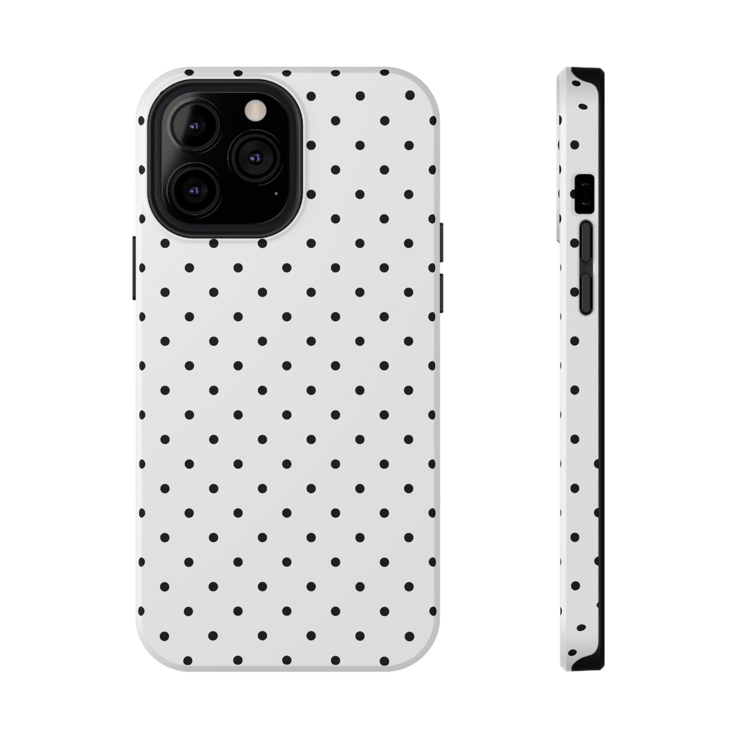 Black Mini Dots iPhone Case