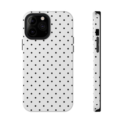 Black Mini Dots iPhone Case
