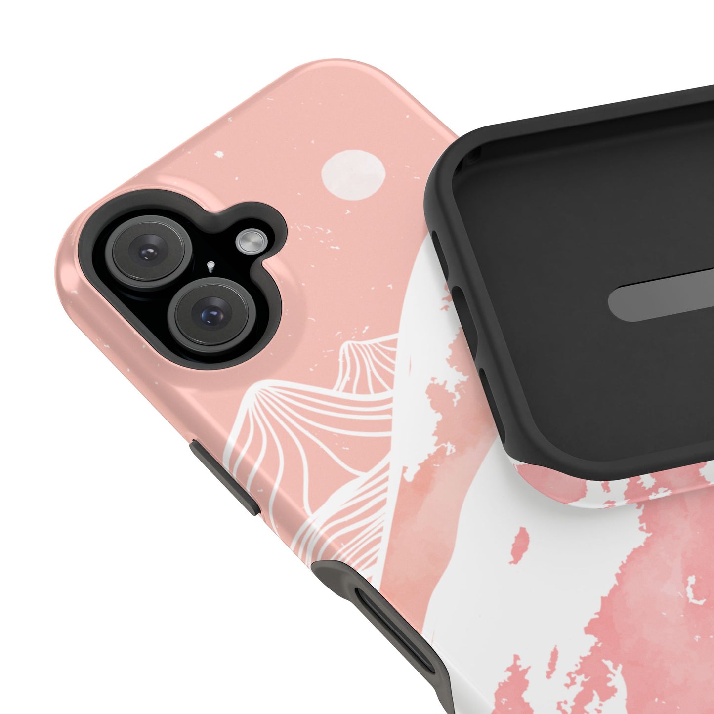 Pink Winter Night iPhone Case