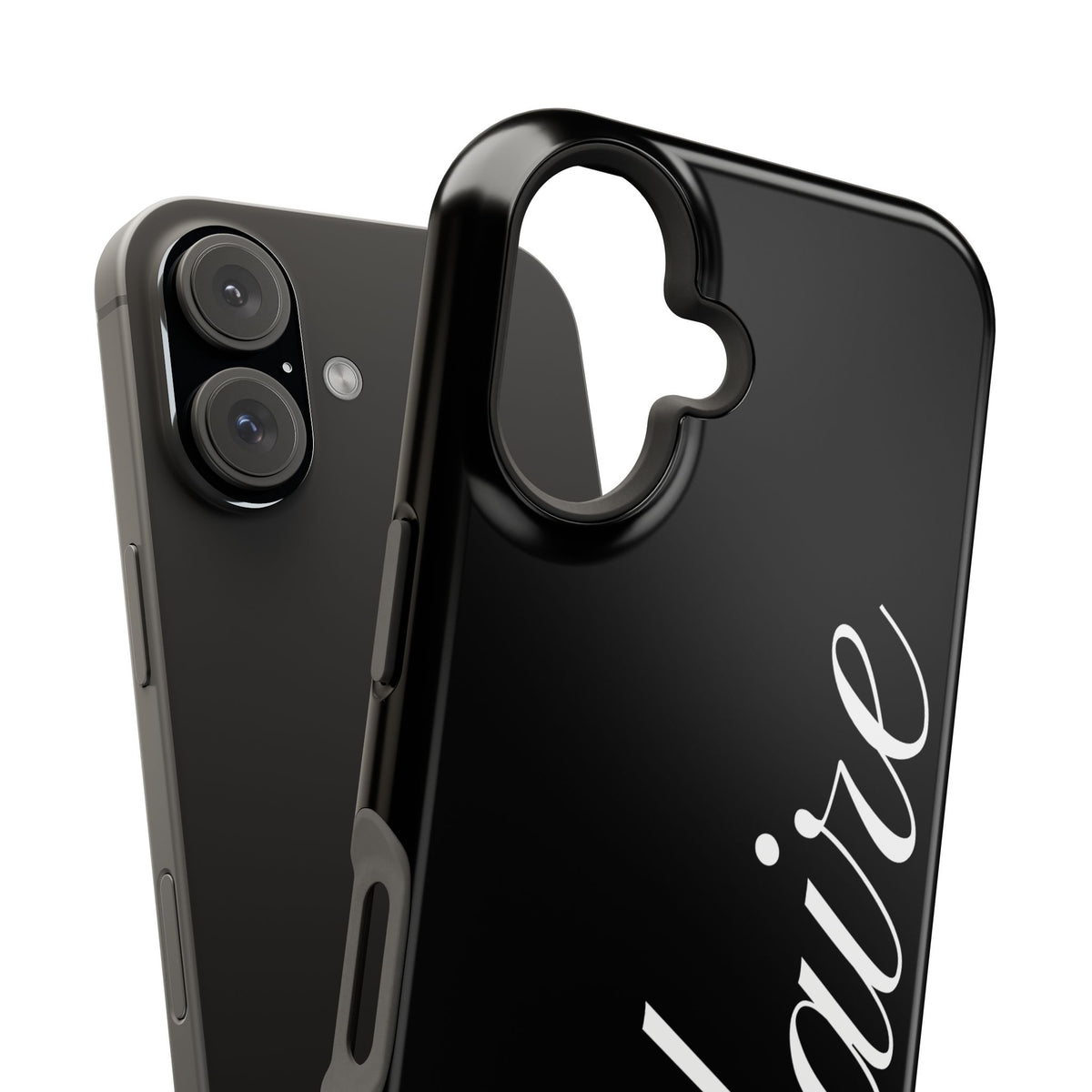Custom Black iPhone Case