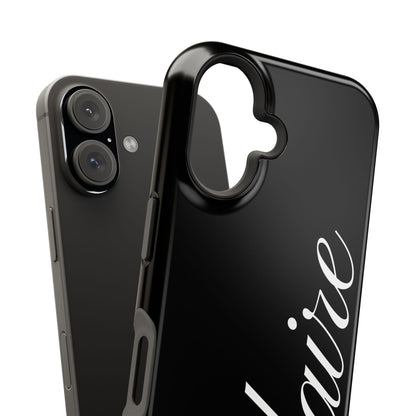 Custom Black iPhone Case