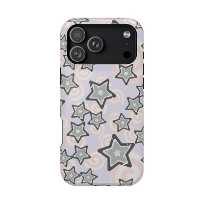 Y2K Gray Star iPhone Case