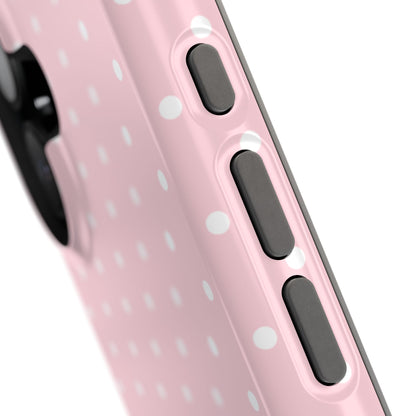 Pink Candy Mini Polka Dots iPhone Case