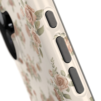 Mocha Roses iPhone Case