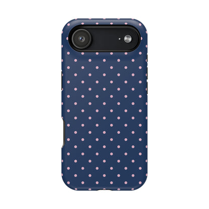 Periwinkle Mini Dots iPhone Case