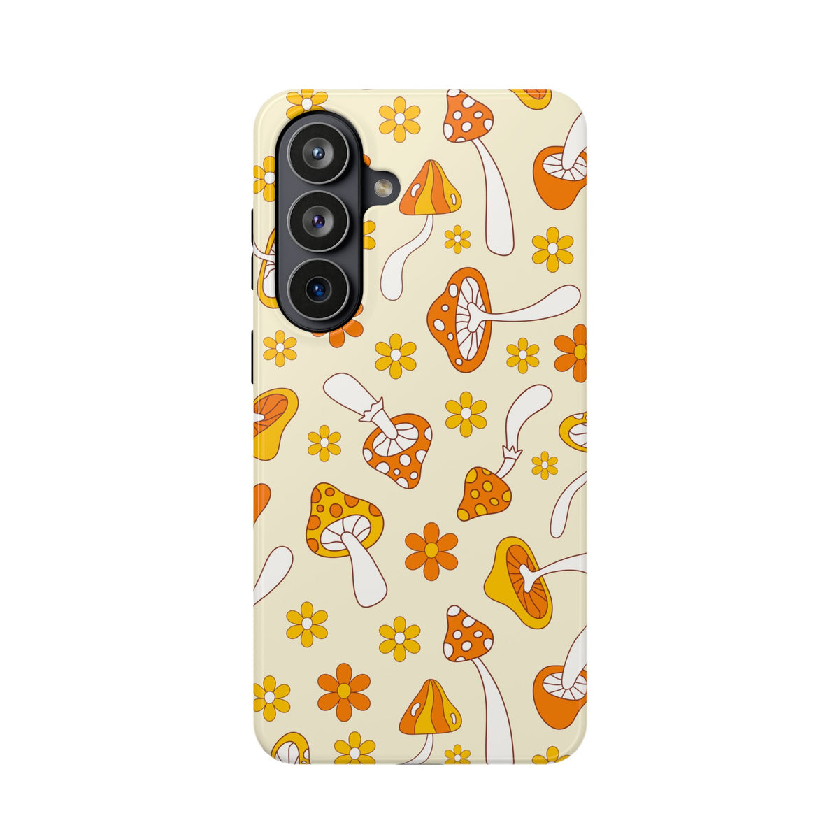 Retro Mushrooms Samsung Case