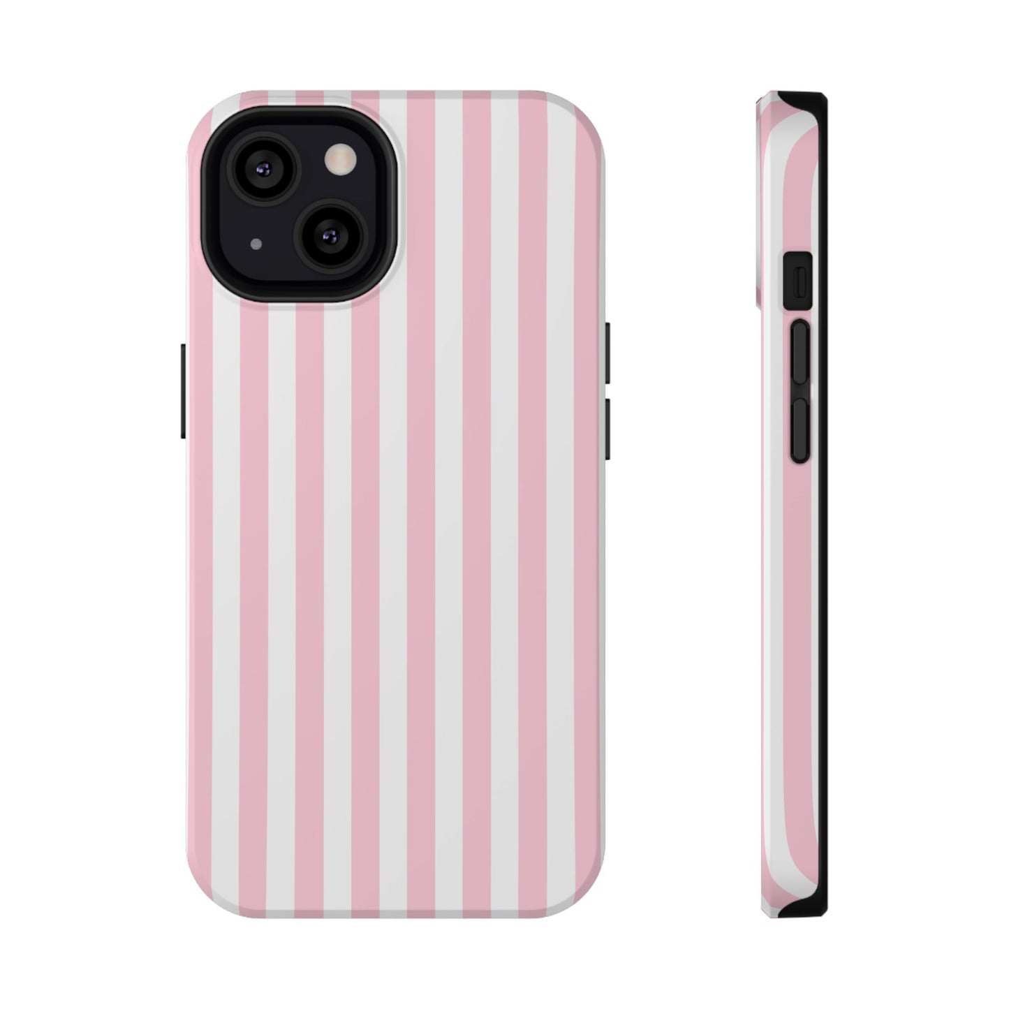 Pink Picnic Stripes iPhone Case