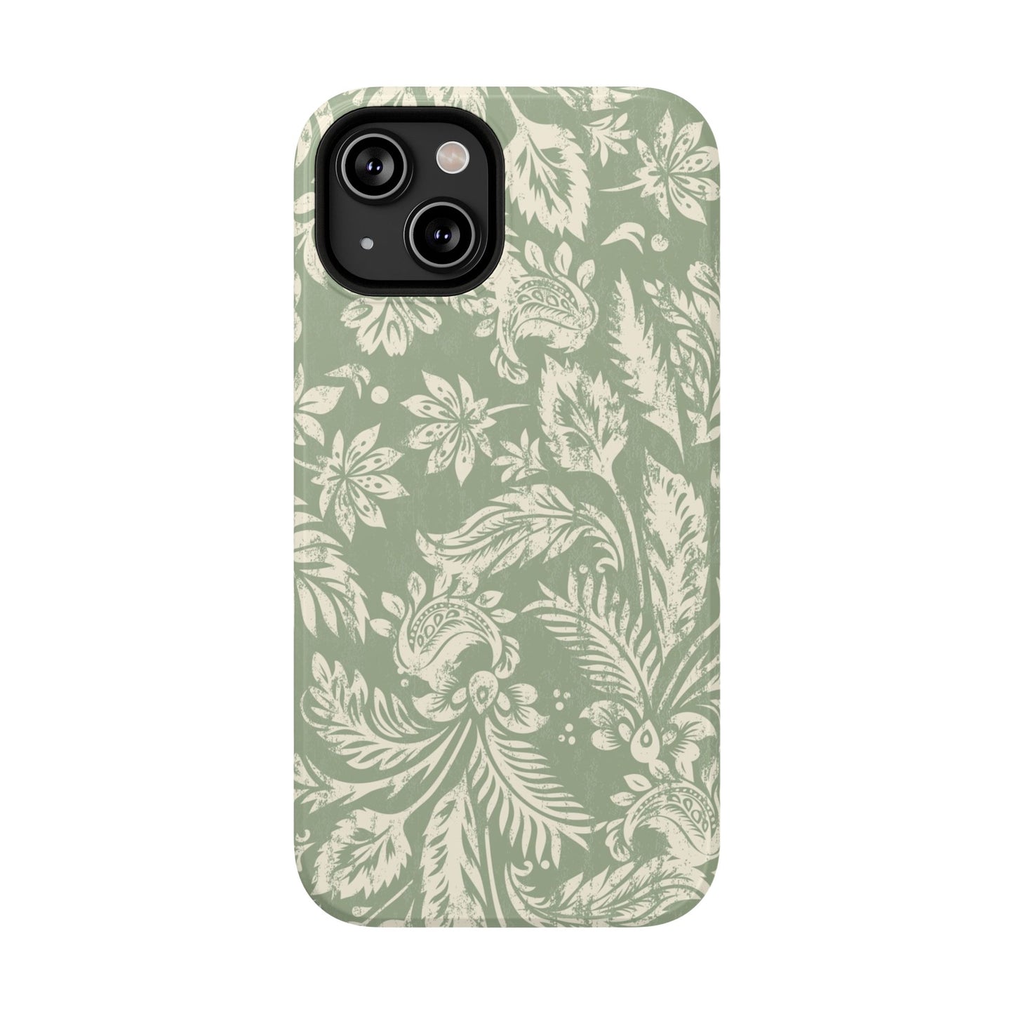 Sage Paisley iPhone Case