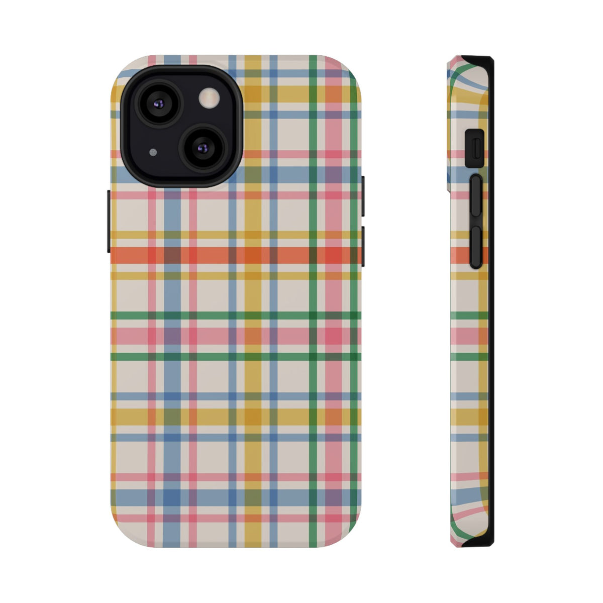 Retro Plaid iPhone Case