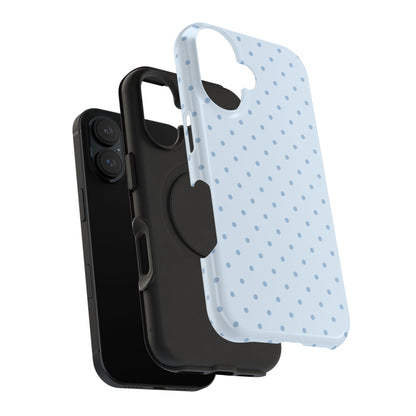 Blue Sprinkles Mini Dots iPhone Case