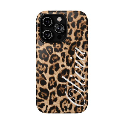 Custom Classic Leopard iPhone Case
