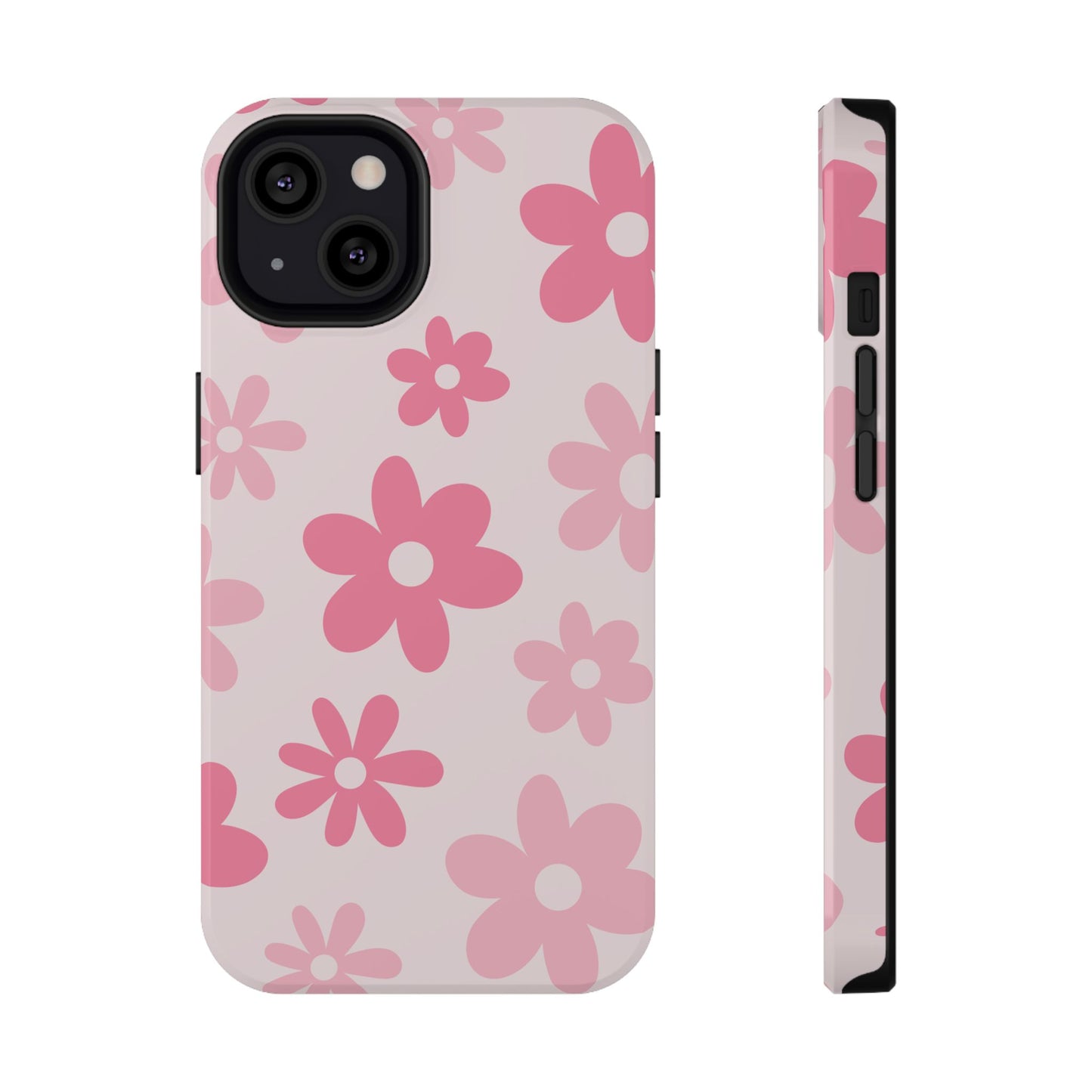 Pink Flower Power iPhone Case