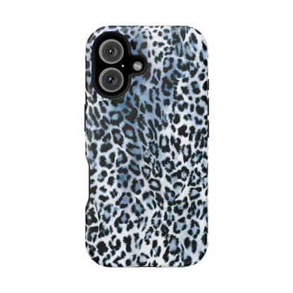 Sapphire Leopard iPhone Case