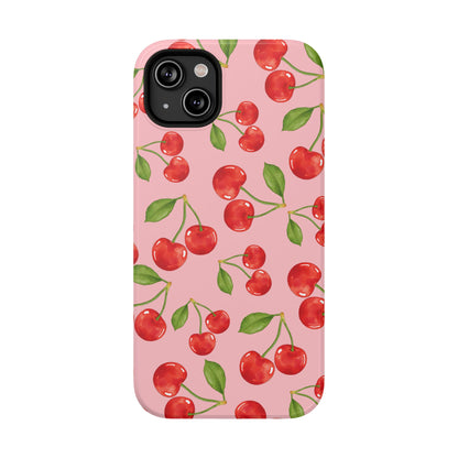 Cherry Rain iPhone Case