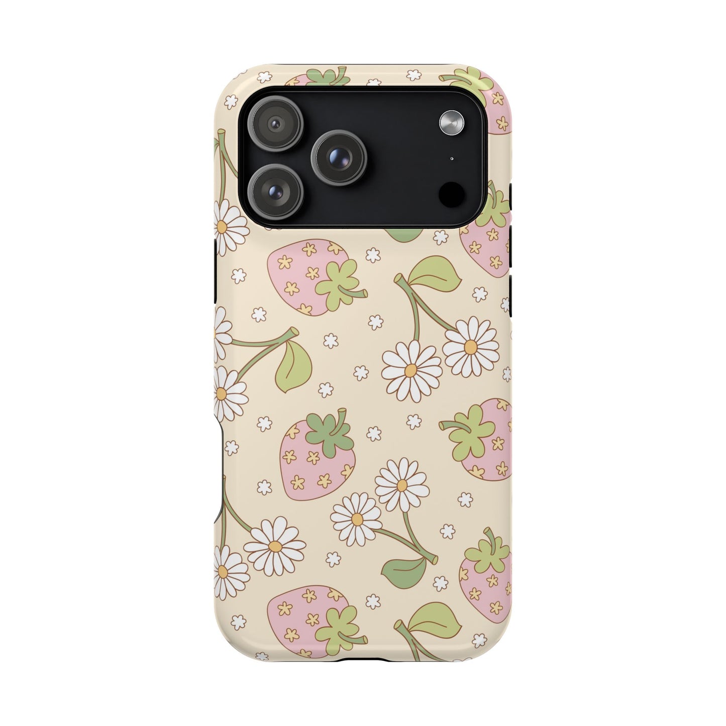 Strawberry Cream iPhone Case