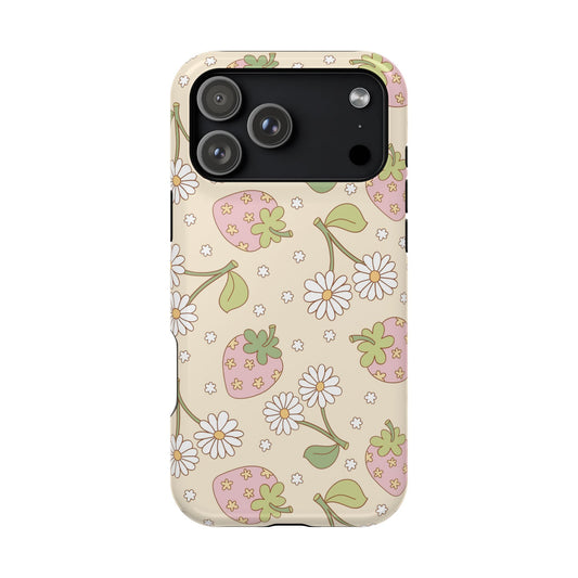 Strawberry Cream iPhone Case