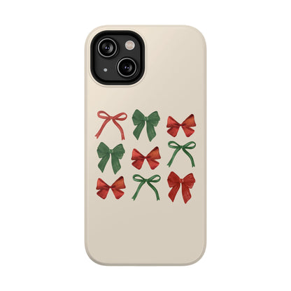 Holiday Ribbon iPhone Case