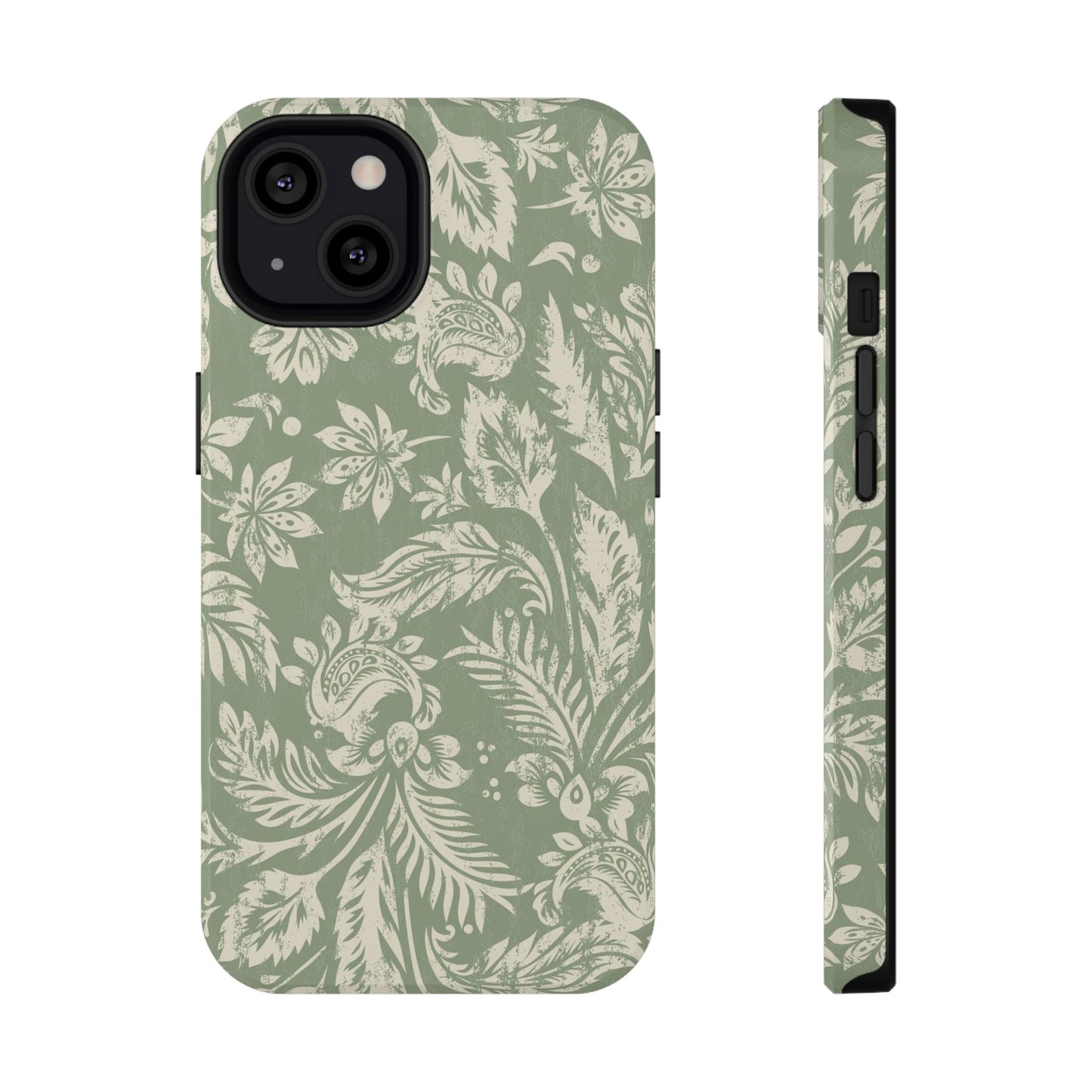 Sage Paisley iPhone Case