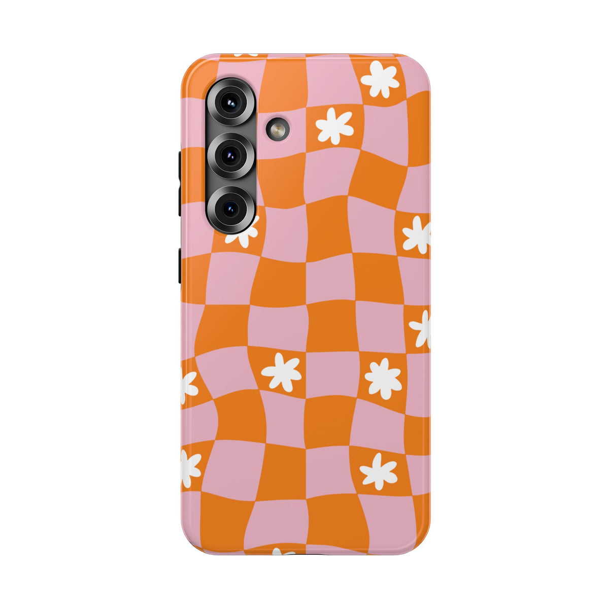 Groovy Check Samsung Case