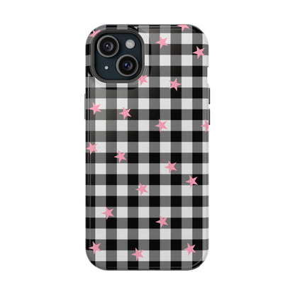 Starlight Gingham iPhone Case
