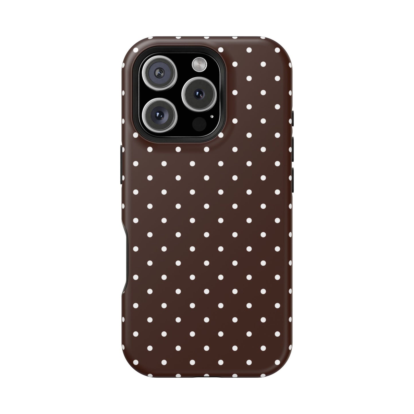 Mocha Mini Dots iPhone Case
