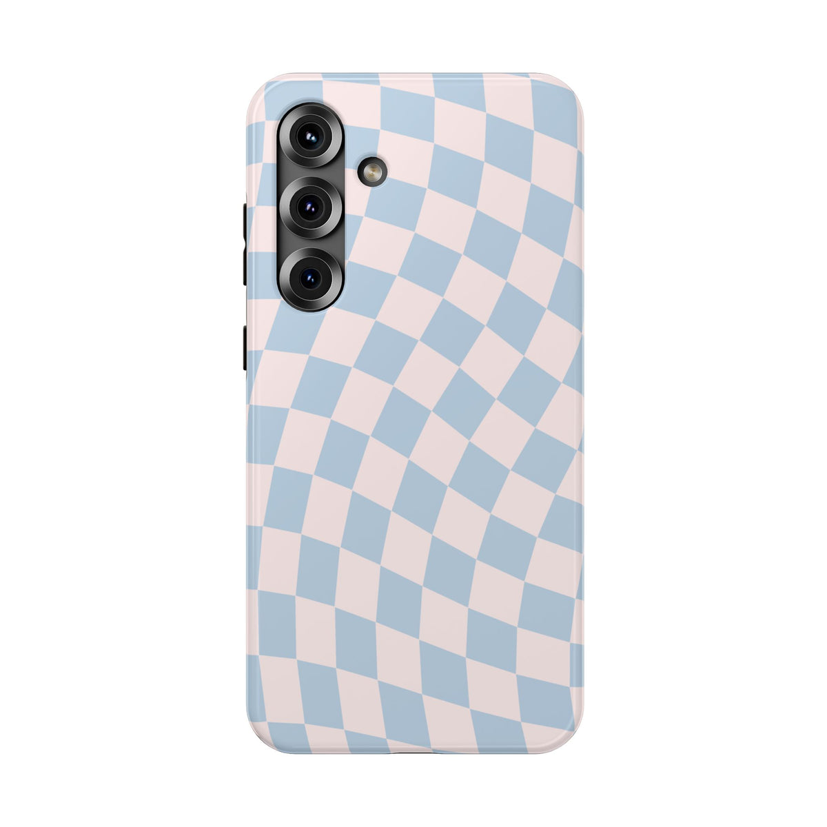 Cotton Candy Wavy Checkered Samsung Case
