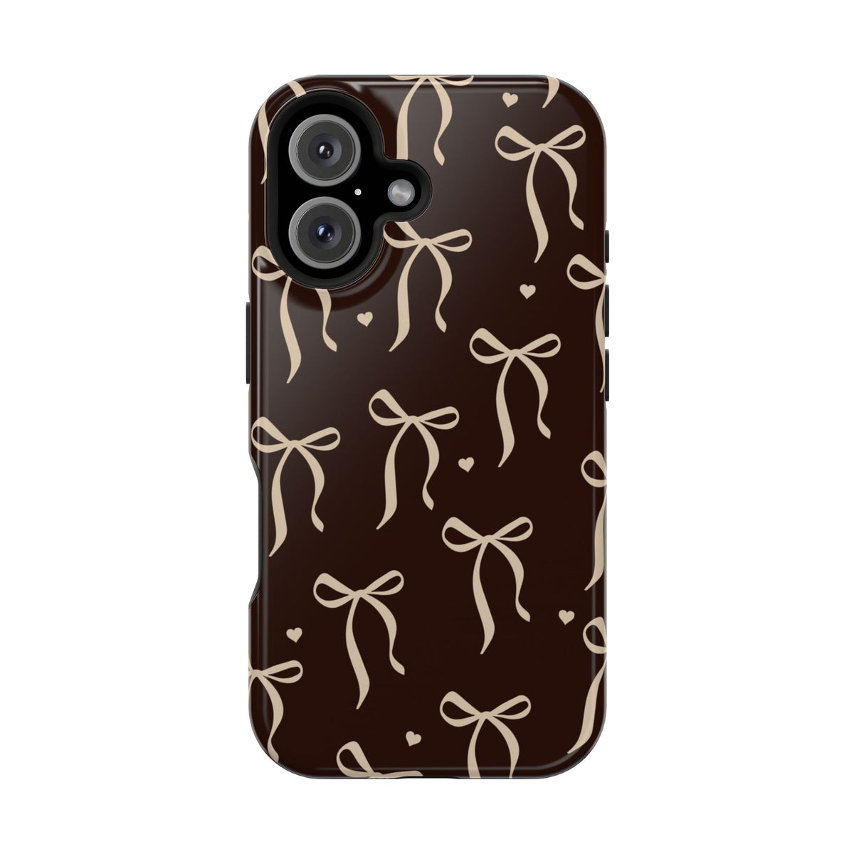 Chocolate Bows iPhone Case
