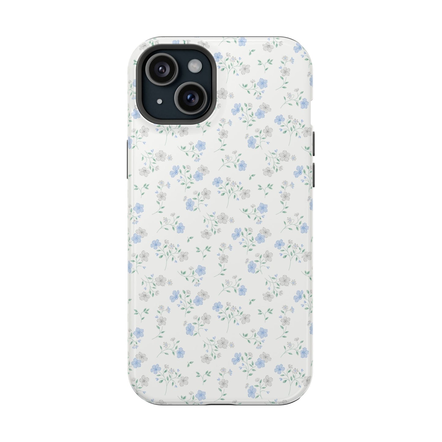 Blue Floral Ditsy iPhone Case